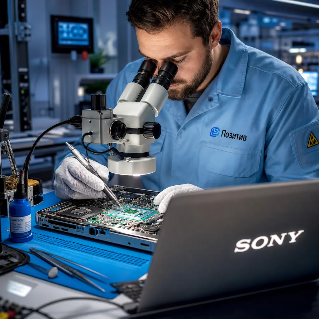 Замена видеокарты ноутбука Sony в Нижнем Тагиле