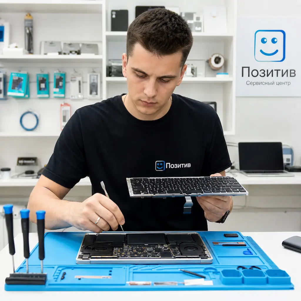 заменить клавиатуру на Apple Macbook в Нижнем Тагиле