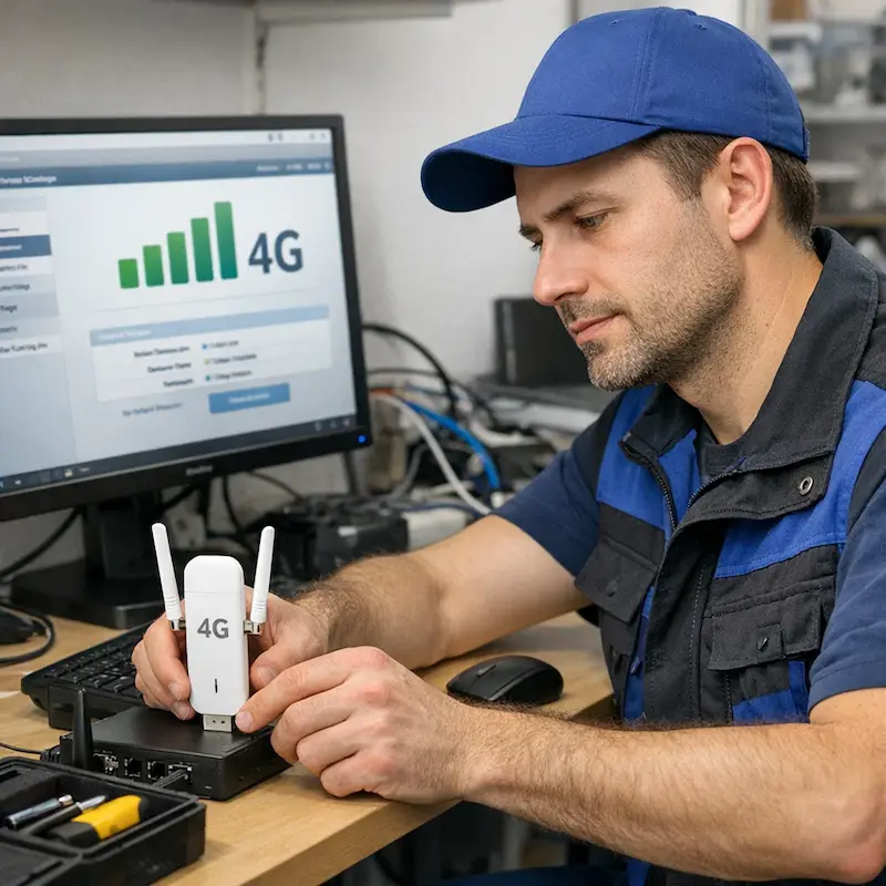 Настройка LTE модема в Нижнем Тагиле