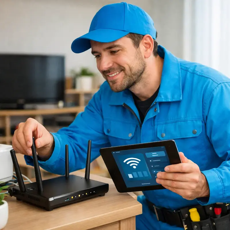 Настройка Wi-Fi для квартиры, дома и офиса в Нижнем Тагиле