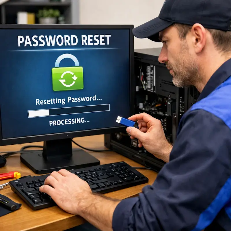 Удаление пароля на компьютере в Нижнем Тагиле