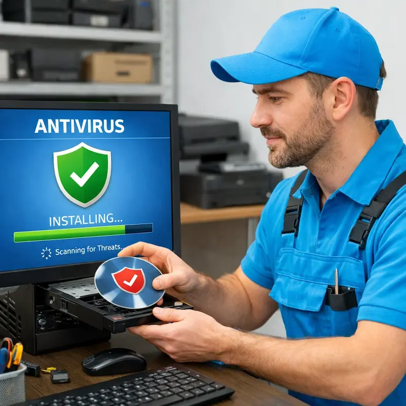 Установка антивируса в Нижнем Тагиле на дому